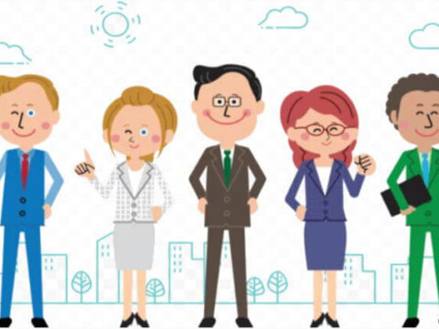 不動産屋で働く勤勉な外国人？
