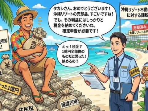 売買に限らず不動産の儲けには税金がかかるものです